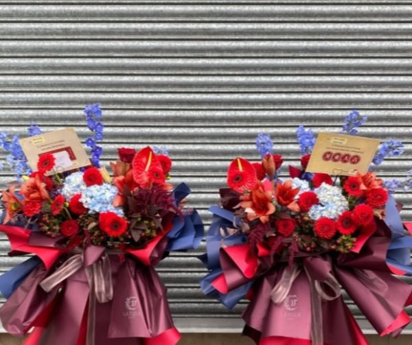 grand opening flower stand