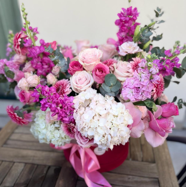 pink flowers