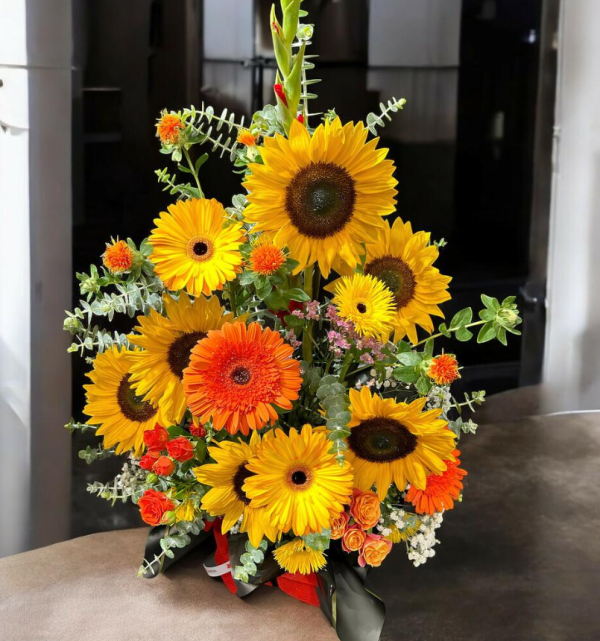 sunflowers banner